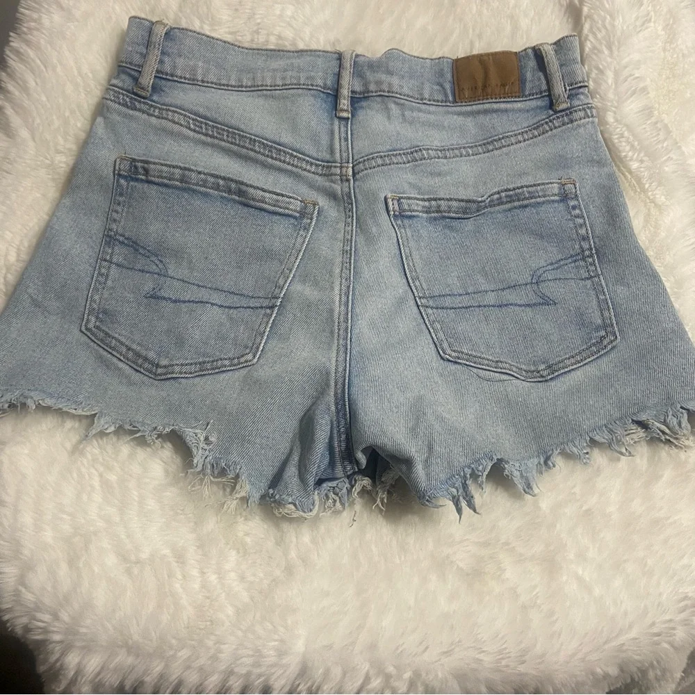 American Eagle Outfitters Light Blue Jean Shorts